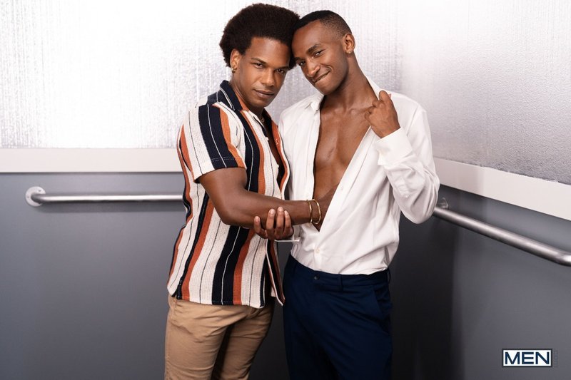 Adrian Hart Gets His Ass Railed by Kai’s Big Dick in the Elevator - image 1