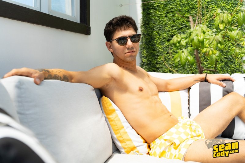 Jeremiah Enjoys Deacon's Big Uncut Dick in Steamy Rooftop Action - image 12