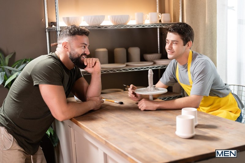 Joey Mills Invites Hayden Harding into a World of Pleasure with Anal and Kissing - image 11