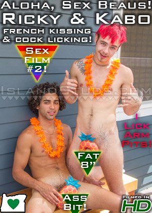 Ricky Lopez and Kabo's Unforgettable Summer Fling with Cock-Sucking and Gaping Fun - image 1