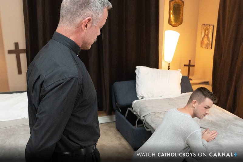A DILF's Guide to Pleasure: Lane Colten's Night with Father Scott - image 1