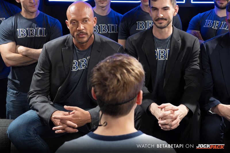 Oliver's First Brotherhood Experience: Getting Rimming and Deep Dicked by Felix and Chase - image 2