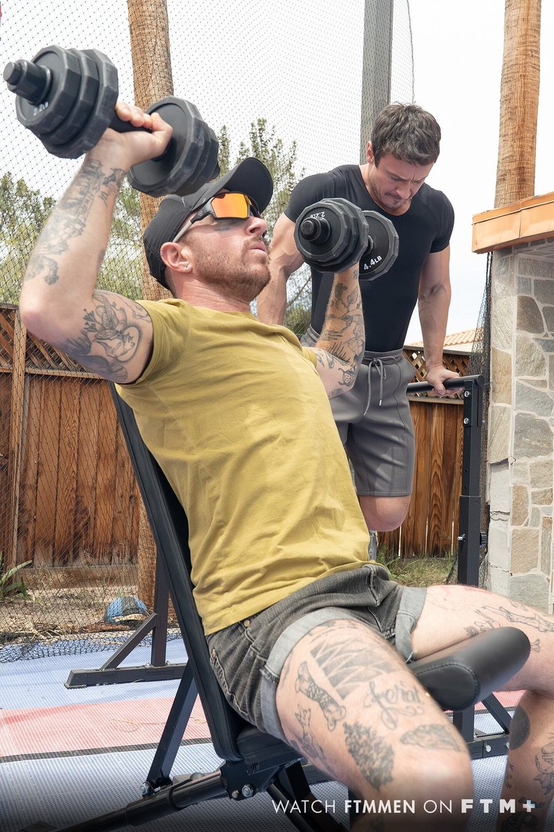 Sweaty Summer Lust: Alex Kof and Chance Hart's Hot Bareback Session - image 1