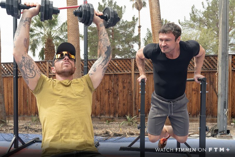 Sweaty Summer Lust: Alex Kof and Chance Hart's Hot Bareback Session - image 2